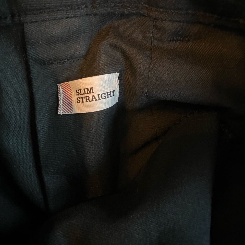 Kids Dickies Slim Straight Black Cargo Pants Size 10 - Picture 5 of 5